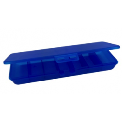 Pill box (Таблетница) синяя эко пластик