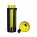 159 Бутылка 550 мл. «Цитрин», желтая бутылка с черной накладкой и желтым логотипом