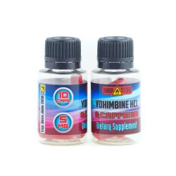 Yohimbine HCL & Caffeine DMAA STORE 10 cap, йохимбин и кофеин 10 капсул