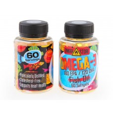Omega-3 Fish Oil DMAA STORE 60 капсул,  Омега-3 Рыбий жир 